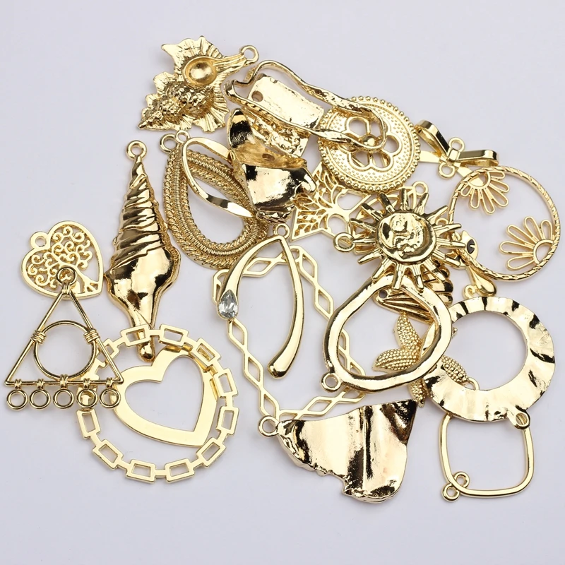 Zinc Alloy Golden Connect Charms Random Mix 20pcs/lot For DIY Fashion Bracelet Jewelry Making Finding Accessories
Zinc Alloy Golden Connect Charms Random Mix 20pcs/lot For DIY Fashion Bracelet Jewelry Making Finding Accessories