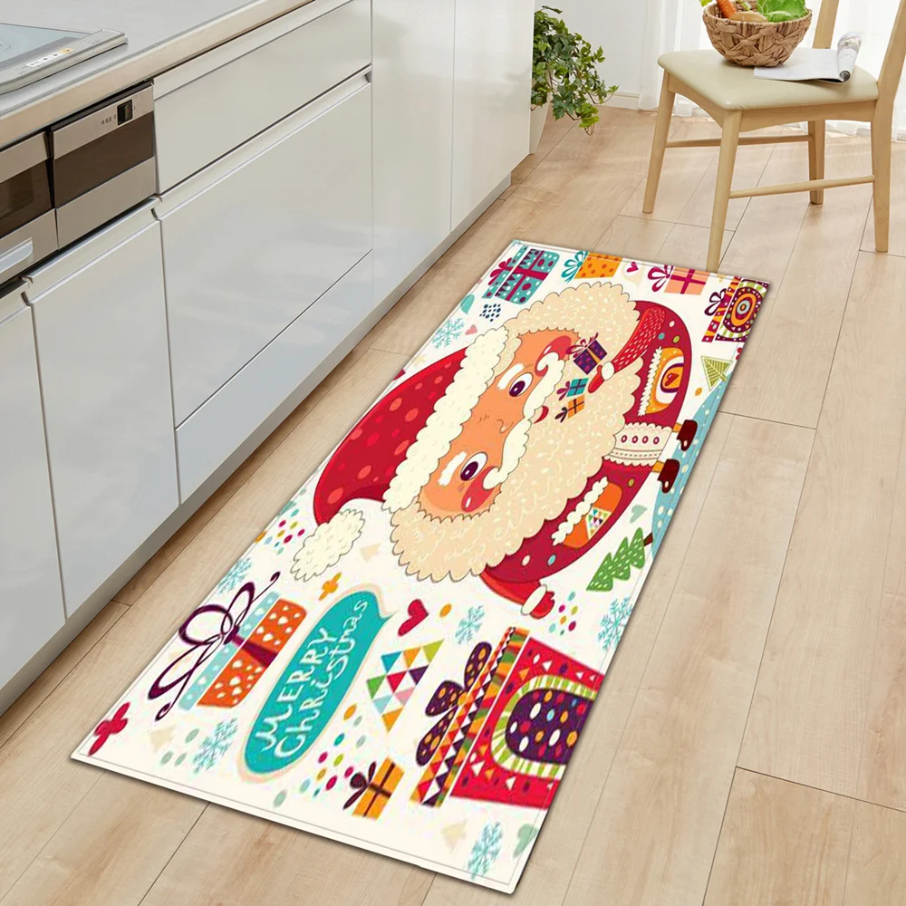 Kitchen Carpet Living Room Bedroom Floor Hallway Decor Rug Entrance Doormat Home Balcony Bathroom Non-Slip Mat Christmas Pattern
Kitchen Carpet Living Room Bedroom Floor Hallway Decor Rug Entrance Doormat Home Balcony Bathroom Non-Slip Mat Christmas Pattern