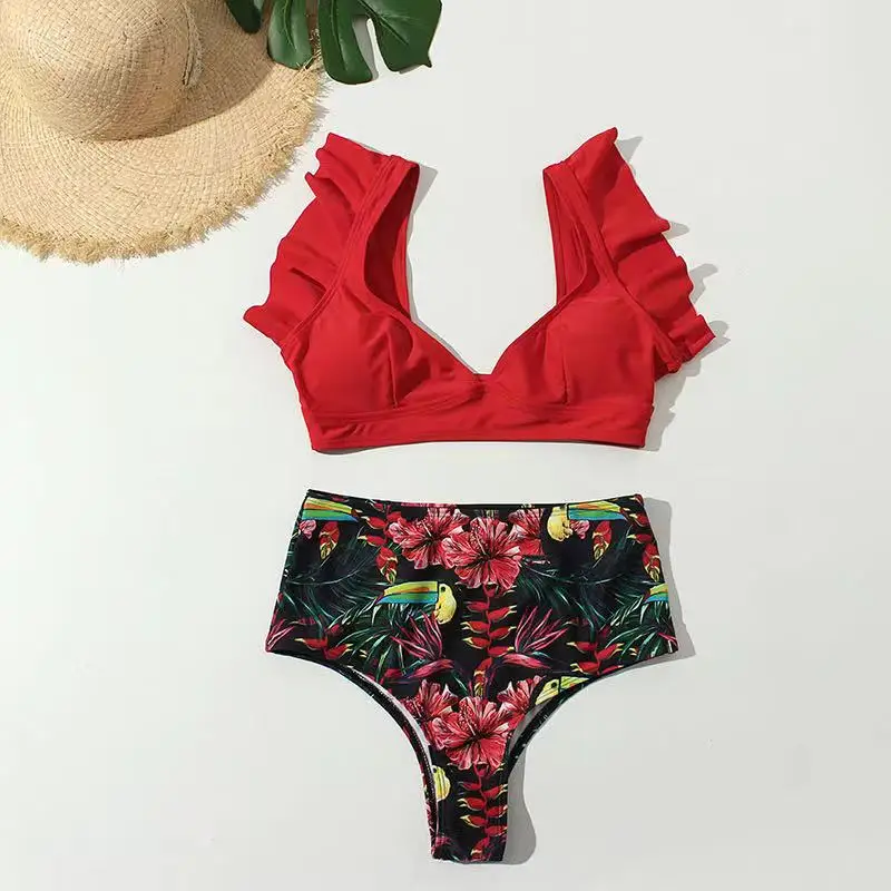 In The Wind Solid Yellow Ruffled V-Neck Bikini Top Women Sexy Single Padded Bra Tank Top 2020 Separate Swimwear Bathing Bra Top
In The Wind Solid Yellow Ruffled V-Neck Bikini Top Women Sexy Single Padded Bra Tank Top 2020 Separate Swimwear Bathing Bra Top