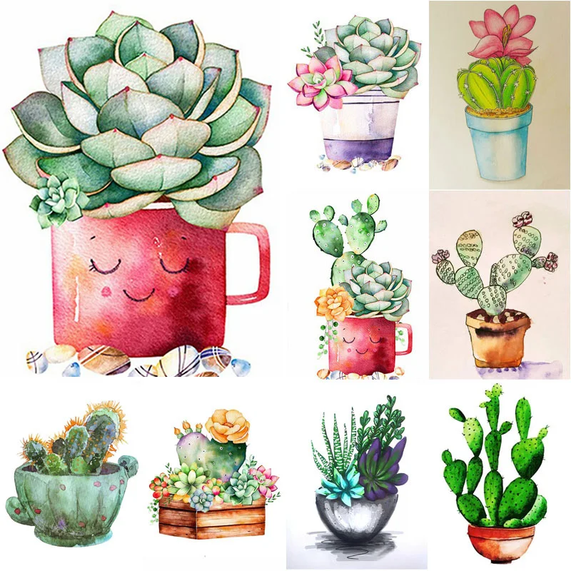 Nature Plant Diamond Painting Kits for Adults Cactus Diamond Embroidery Diamond Painting Accessories Cross Stitch Kits for Decor
Nature Plant Diamond Painting Kits for Adults Cactus Diamond Embroidery Diamond Painting Accessories Cross Stitch Kits for Decor