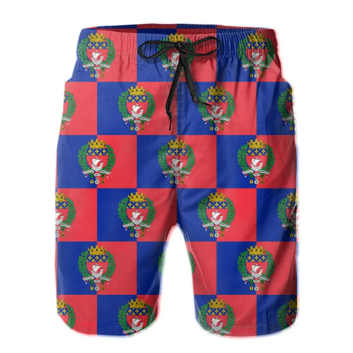 Flags of the regions of France Sports Flag Of Paris With Coat Of Arms Causal Shorts Breathable Quick Dry Geeky Hawaii Pants
Flags of the regions of France Sports Flag Of Paris With Coat Of Arms Causal Shorts Breathable Quick Dry Geeky Hawaii Pants