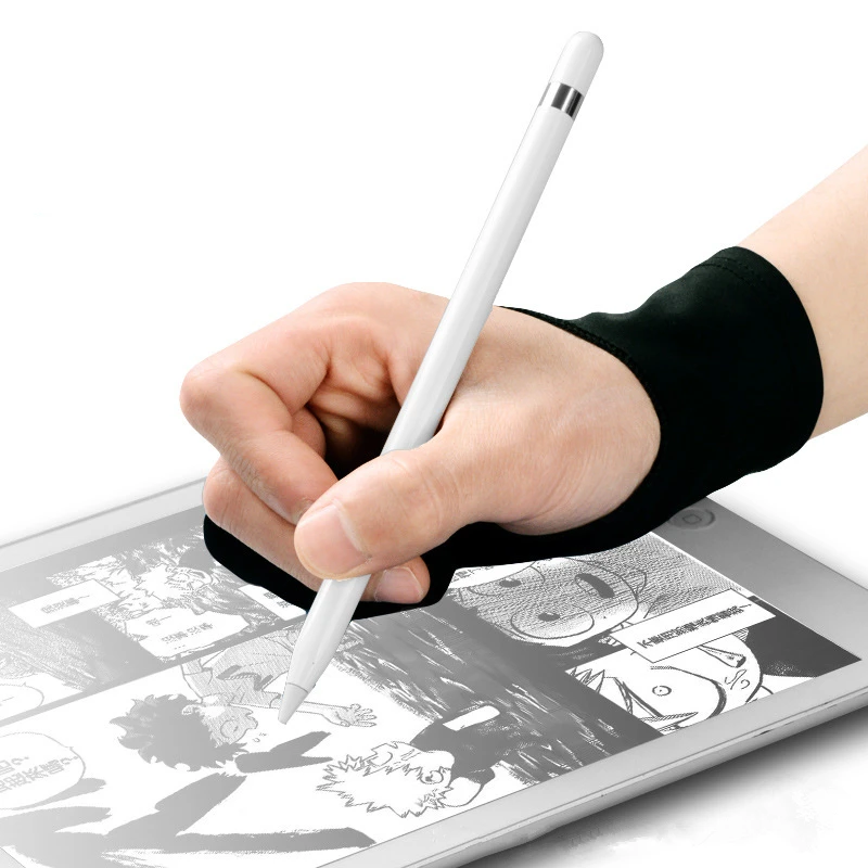 KDD Artist Drawing Glove for Any Graphics Drawing Tablet Black 2 Finger Anti-Fouling,both for Right and Left Hand Black Free Siz
KDD Artist Drawing Glove for Any Graphics Drawing Tablet Black 2 Finger Anti-Fouling,both for Right and Left Hand Black Free Siz