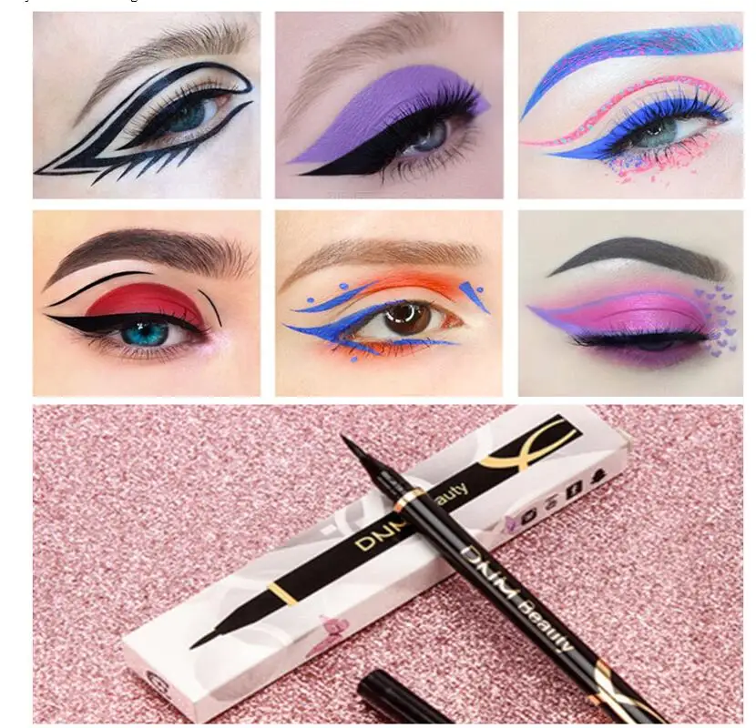 Colorful Eyeliner Quick Dry Matte Long Lasting Waterproof Make Up Liquid Eyeliner Blue Green White Gold Brown Eyeliner T0440
Colorful Eyeliner Quick Dry Matte Long Lasting Waterproof Make Up Liquid Eyeliner Blue Green White Gold Brown Eyeliner T0440