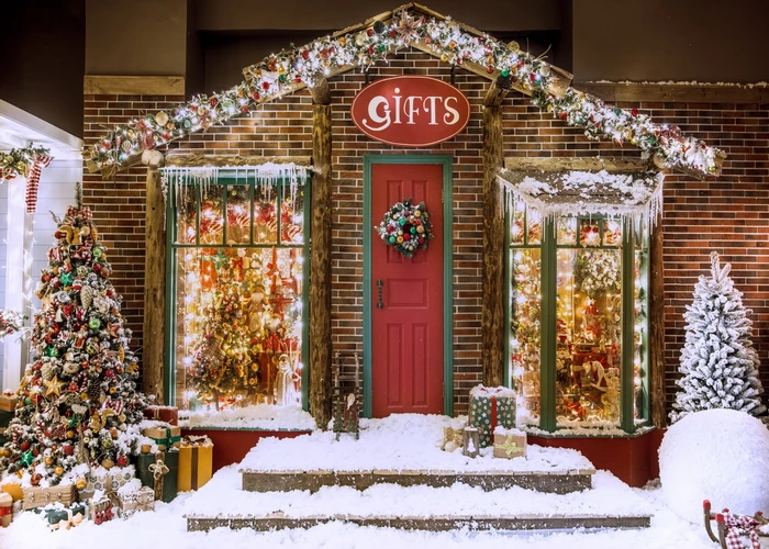 Photography Background Winter Christmas Tree Flash Gift Toy store Decoration Christmas Backdrops Photo Studio Backdrop Photocall
Photography Background Winter Christmas Tree Flash Gift Toy store Decoration Christmas Backdrops Photo Studio Backdrop Photocall