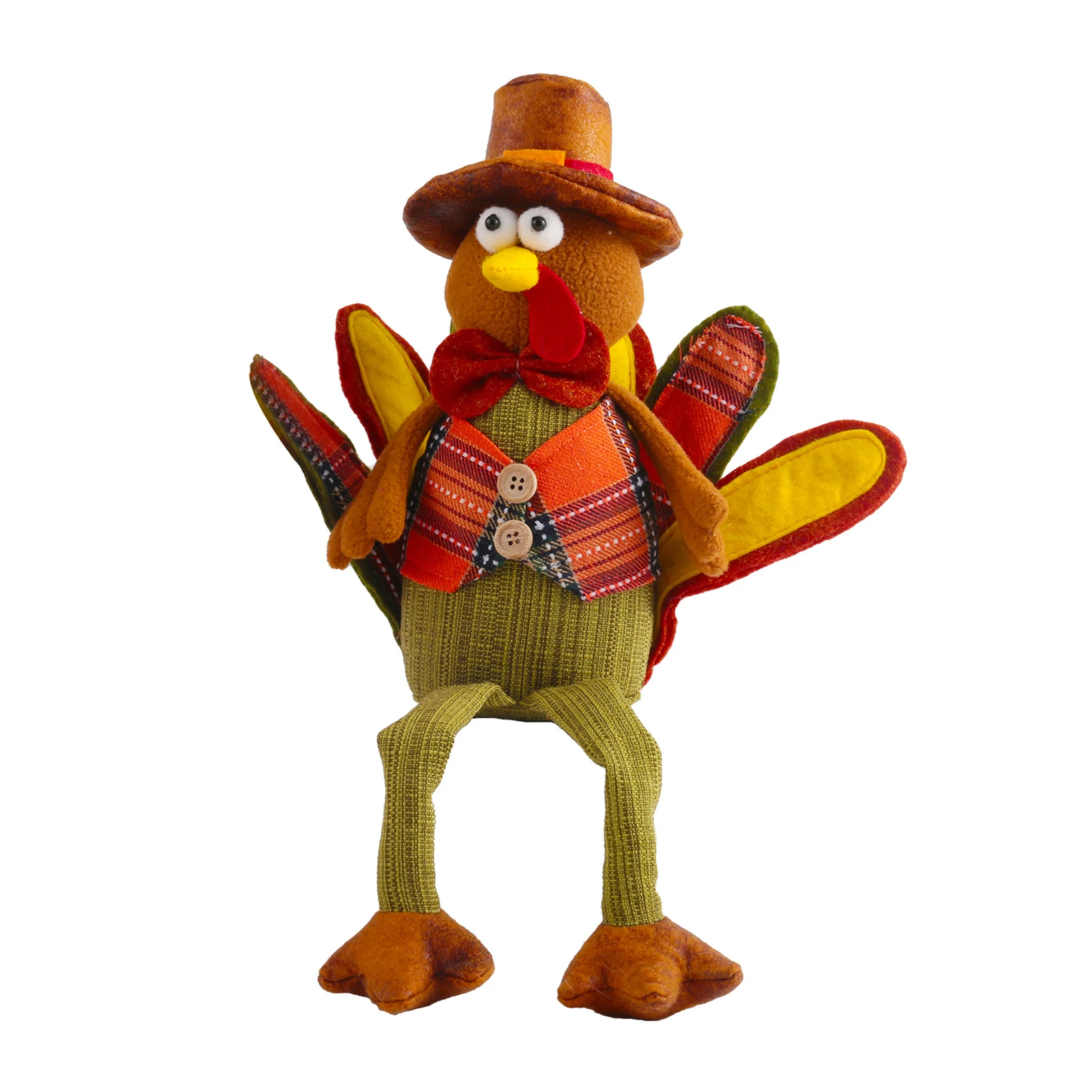 Thanksgiving Turkey Decorations Plush Handmade Fall Harvest Doll Ornaments Halloween Autumn Festival Gift Kids Plush Turkey Doll
Thanksgiving Turkey Decorations Plush Handmade Fall Harvest Doll Ornaments Halloween Autumn Festival Gift Kids Plush Turkey Doll