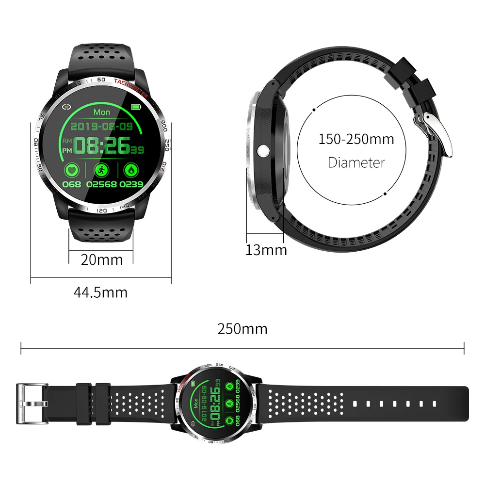 Смарт-часы W3 с функцией измерения кровяного давления ЭКГ PPG HRV SPO2 спортивные часы