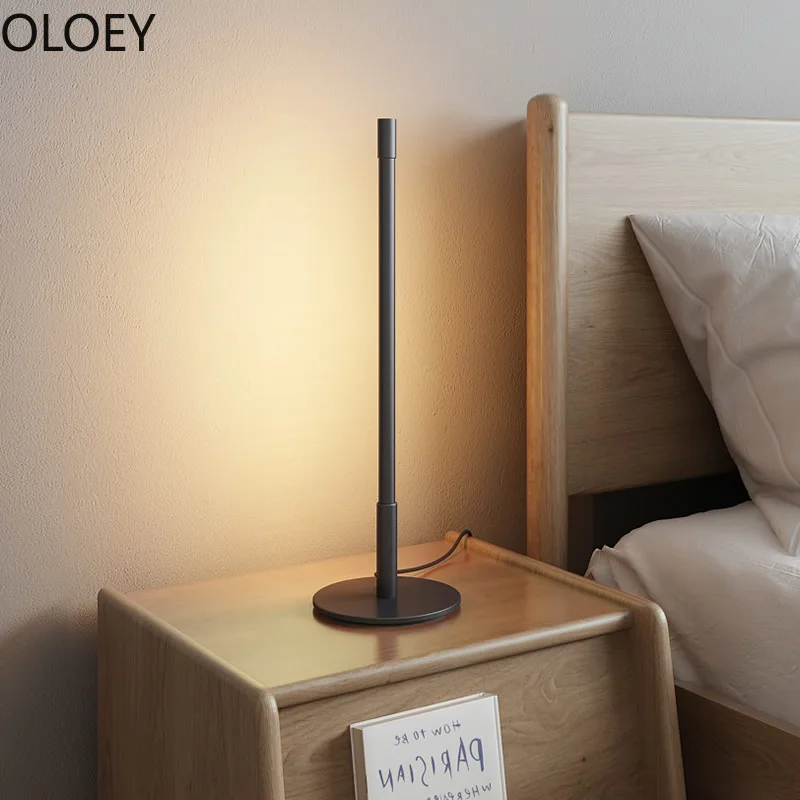 Black Creative Led Desk Lamp Nordic Bedroom Bedside Atmosphere Rendering Lamps Simple Fashion Living Room Study Led Lighting Hot
Black Creative Led Desk Lamp Nordic Bedroom Bedside Atmosphere Rendering Lamps Simple Fashion Living Room Study Led Lighting Hot