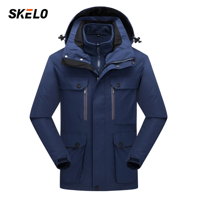 Men's 3-in-1 Waterproof Ski Jacket Warm Winter Snow Coat Mountain Windproof Hooded Raincoat Snowboarding Jackets Fleece Liner
Men's 3-in-1 Waterproof Ski Jacket Warm Winter Snow Coat Mountain Windproof Hooded Raincoat Snowboarding Jackets Fleece Liner
