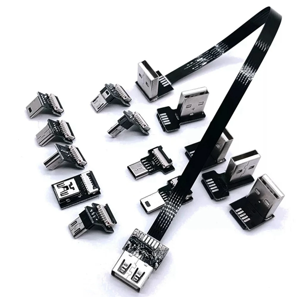 FFC Micro MINI USB FPV Dünne Dünne Flache Weiche flexible FPC ladung Kabel für FPV bürstenlosen Handheld Gimbal monitor
FFC Micro MINI USB FPV Dünne Dünne Flache Weiche flexible FPC ladung Kabel für FPV bürstenlosen Handheld Gimbal monitor