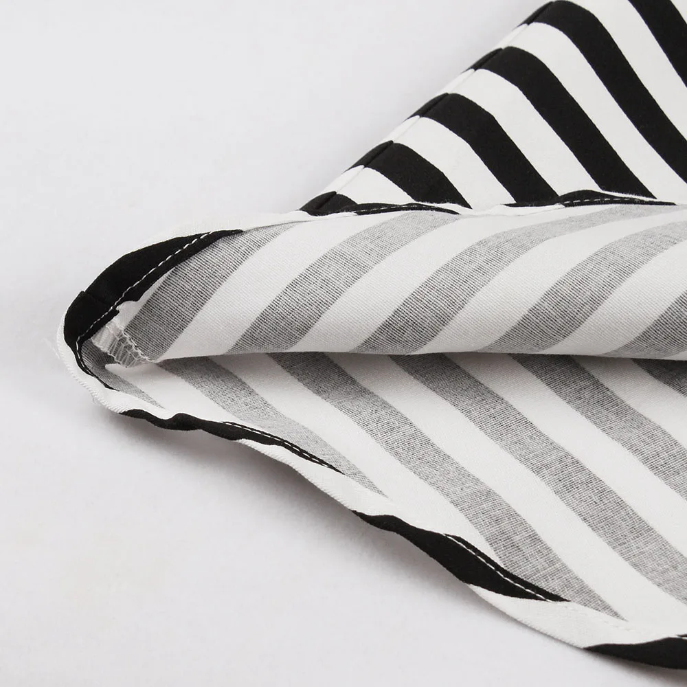 Office Lady Temperament Fashion 2021 Summer Ladies Dress Simple Casual Thin Stripe Color Contrast Lapel Summer 
Office Lady Temperament Fashion 2021 Summer Ladies Dress Simple Casual Thin Stripe Color Contrast Lapel Summer