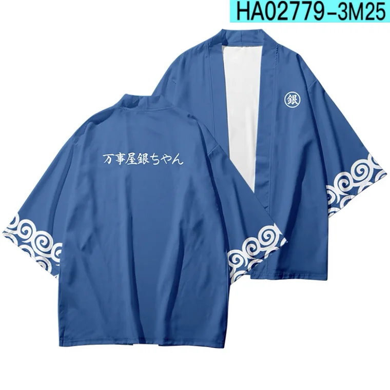 Кимоно Gintama Gin San с 3D принтом, японское хаори юката, для косплея, Повседневная Уличная одежда для мужчин и женщин, кардиган для мальчиков, на ле... 
Кимоно Gintama Gin San с 3D принтом, японское хаори юката, для косплея, Повседневная Уличная одежда для мужчин и женщин, кардиган для мальчиков, на ле...