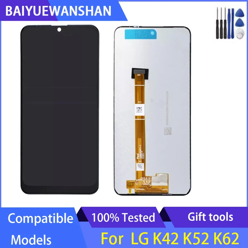 6.6" Original LCD For LG K42 K52 K62 LCD Display Touch Screen Digitizer Assembly With Frame Replacement Parts
6.6" Original LCD For LG K42 K52 K62 LCD Display Touch Screen Digitizer Assembly With Frame Replacement Parts