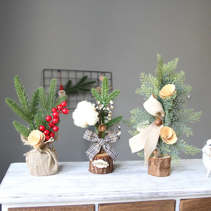 Christmas Artificial Plant Holly Fruit Tree Desktop Pot Decoration Handmade Christmas Gift Christmas Decorations For Home 
Christmas Artificial Plant Holly Fruit Tree Desktop Pot Decoration Handmade Christmas Gift Christmas Decorations For Home
