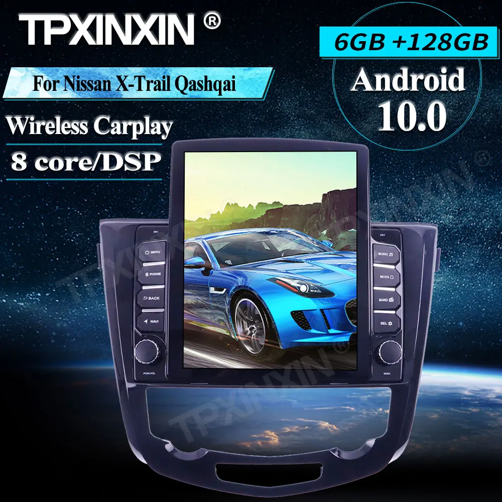 Автомобильный мультимедийный плеер для Nissan X-Trail Qashqai 2013-2017 Android 128G аудио Радио Стерео GPS навигация головное устройство магнитофон
Автомобильный мультимедийный плеер для Nissan X-Trail Qashqai 2013-2017 Android 128G аудио Радио Стерео GPS навигация головное устройство магнитофон