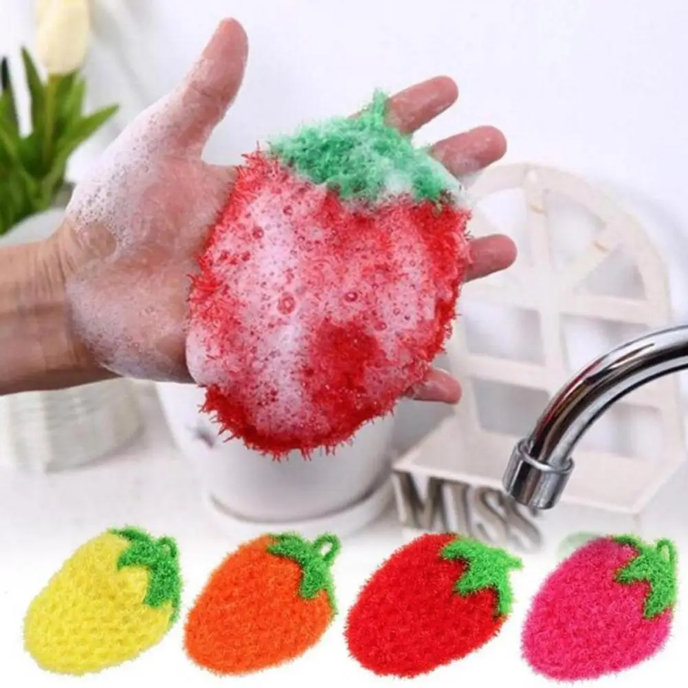 40%HOTCreative Strawberry Shape Cleaning Cloth Rich Foam Absorbent Microfiber Washing Cloth Kitchen Accessories
40%HOTCreative Strawberry Shape Cleaning Cloth Rich Foam Absorbent Microfiber Washing Cloth Kitchen Accessories