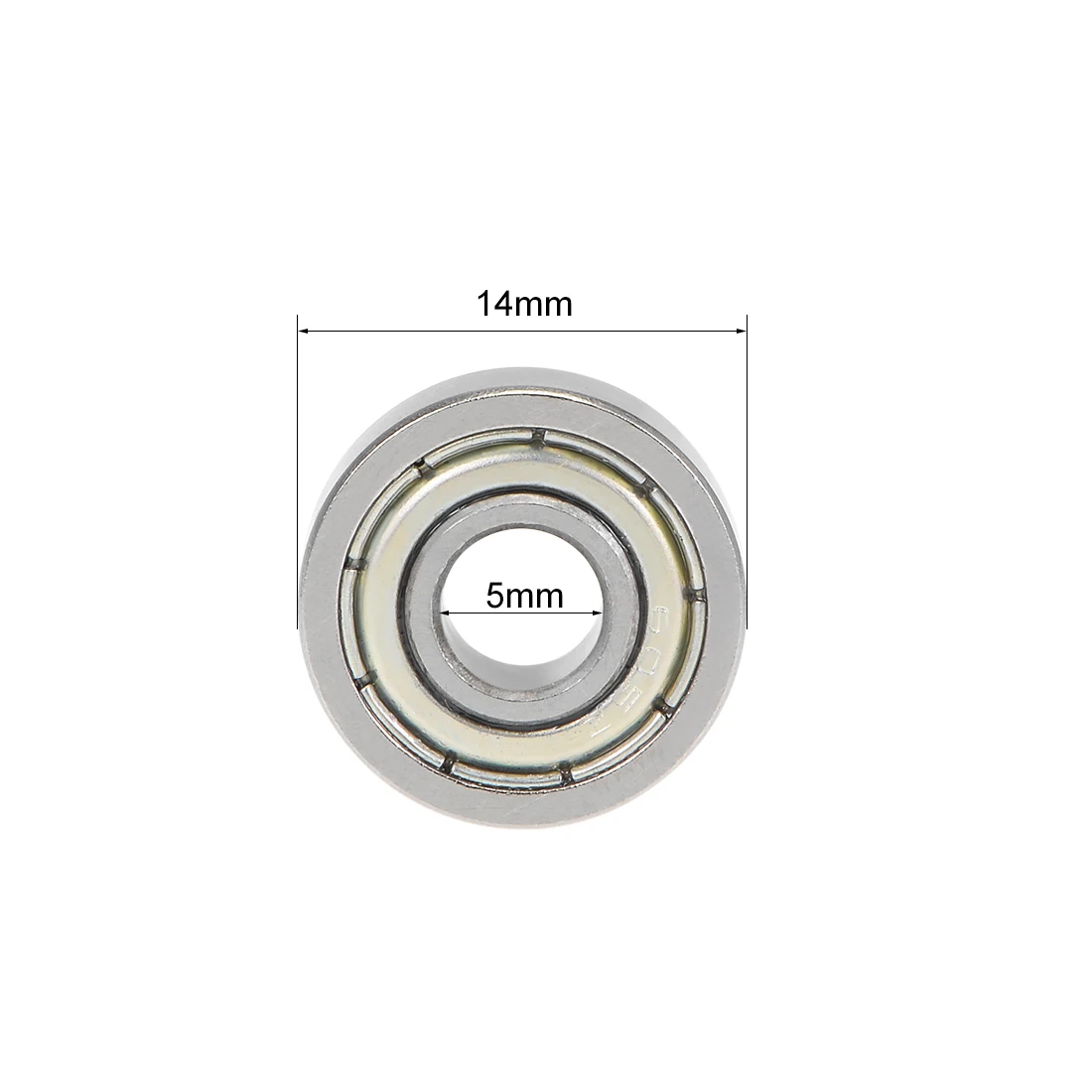 uxcell 605ZZ Deep Groove Ball Bearings Z2 5x14x5mm Double Shielded Carbon Steel 10pcs
uxcell 605ZZ Deep Groove Ball Bearings Z2 5x14x5mm Double Shielded Carbon Steel 10pcs