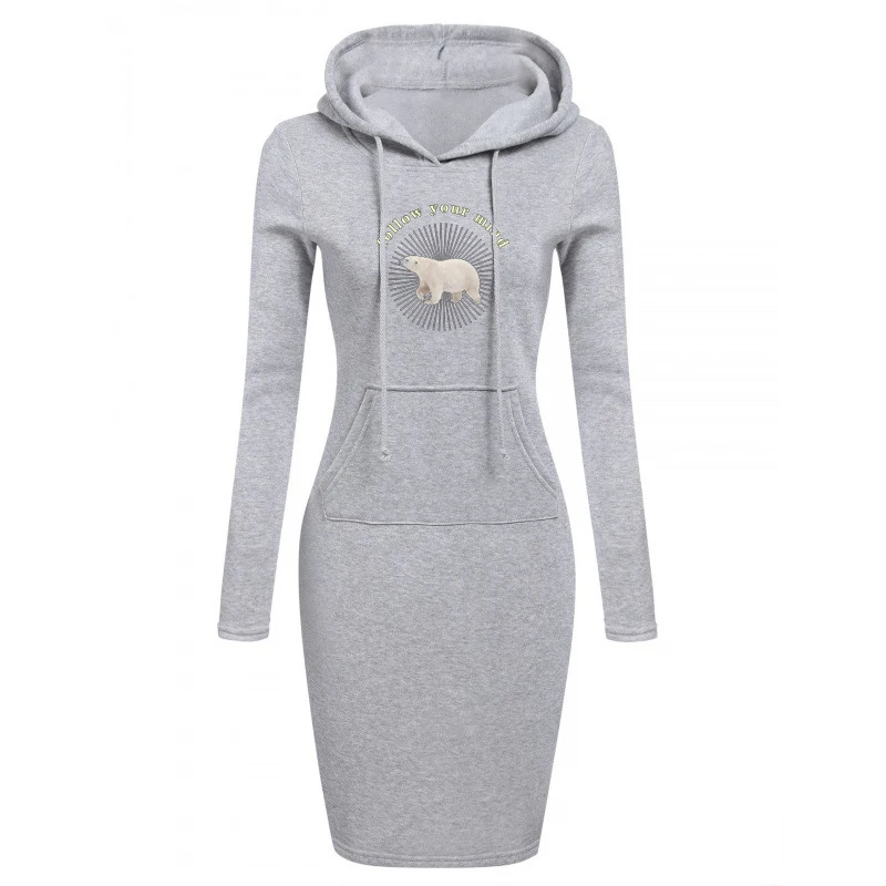 Autumn and Winter Women Dresses Fashion Long Sleeve Hoodie Dress Casual Hooded Dresses for Women Pullover Dress
Autumn and Winter Women Dresses Fashion Long Sleeve Hoodie Dress Casual Hooded Dresses for Women Pullover Dress
