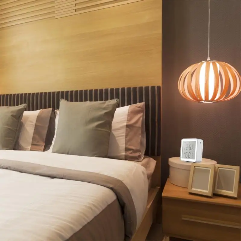 Tuya WiFi Smart Wireless Home Temperature Detector Temperature Detection Alarm Low-consumption Temperature And Humidity Sensor
Tuya WiFi Smart Wireless Home Temperature Detector Temperature Detection Alarm Low-consumption Temperature And Humidity Sensor