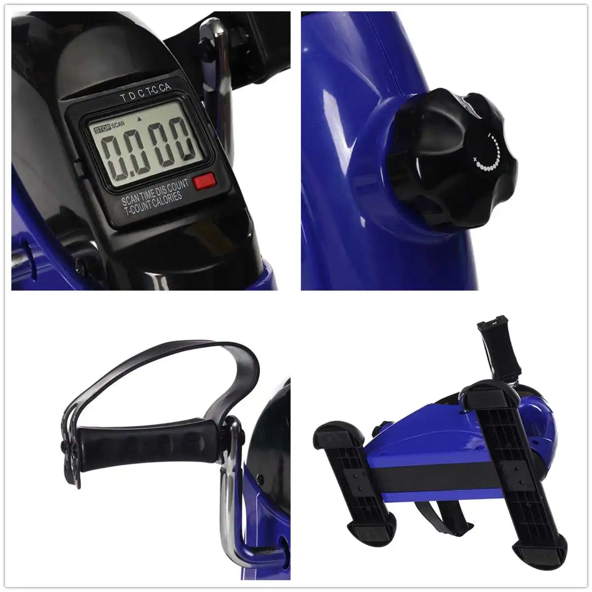 LCD Display Pedal Exercise Bike Trainer Indoor Cycling Bikes Stepper Home Gym Fitness Equipment Arm/Leg Physical Therapy 75kg
LCD Display Pedal Exercise Bike Trainer Indoor Cycling Bikes Stepper Home Gym Fitness Equipment Arm/Leg Physical Therapy 75kg