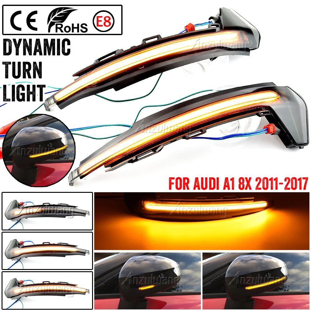 Dynamic Blinker for Audi A1 8X LED Turn Signal 2011 2012 2013 2014 2015 2016 2017 Light Mirror Indicator repeater
Dynamic Blinker for Audi A1 8X LED Turn Signal 2011 2012 2013 2014 2015 2016 2017 Light Mirror Indicator repeater