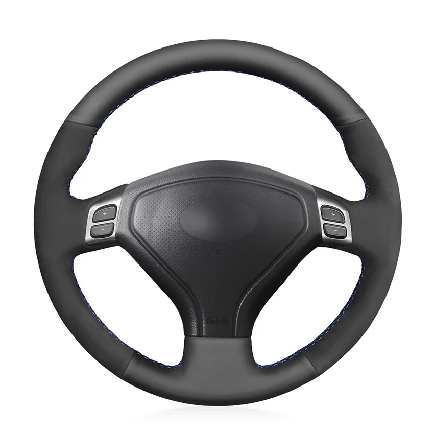 Hand Sew Black Genuine Leather Suede Car Steering Wheel Cover for Subaru Forester 2005-2007 Outback 2005 2007 Legacy 2005 2006
Hand Sew Black Genuine Leather Suede Car Steering Wheel Cover for Subaru Forester 2005-2007 Outback 2005 2007 Legacy 2005 2006