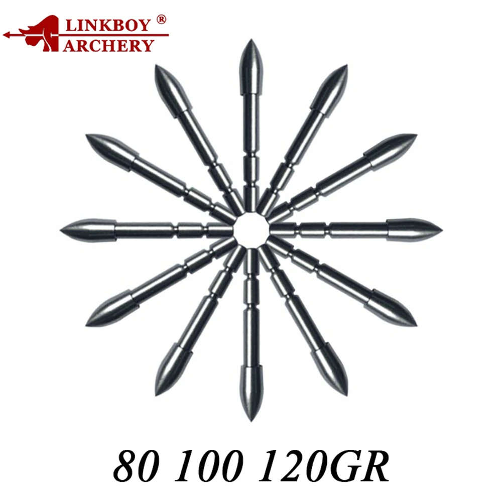 12pcs Linkboy Archery Insert ID4.2mm Broadheads Arrowhead 80gr 100gr 120gr OD 5.2-6.2mm Tips for Recurve Bow Hunting Shooting
12pcs Linkboy Archery Insert ID4.2mm Broadheads Arrowhead 80gr 100gr 120gr OD 5.2-6.2mm Tips for Recurve Bow Hunting Shooting
