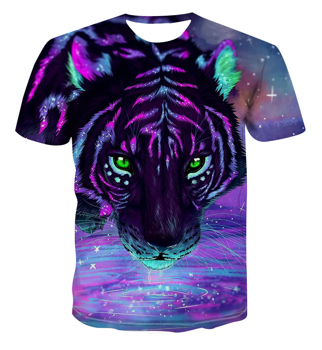 Summer new men's casual 3D cat series printed T-shirt lovers fashion brand short sleeve
Summer new men's casual 3D cat series printed T-shirt lovers fashion brand short sleeve