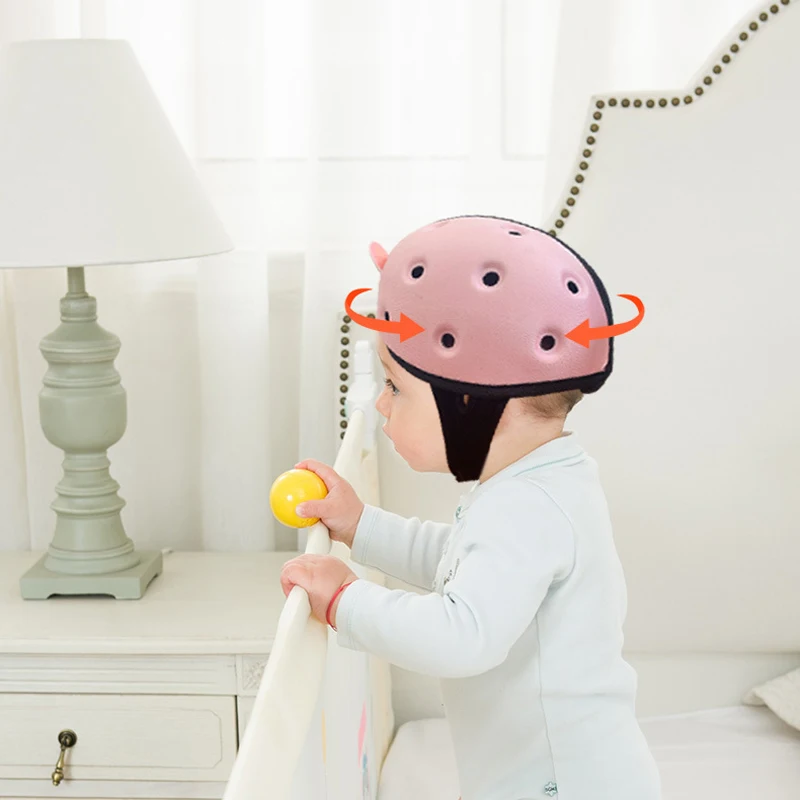 Toddler Infant Safety Helmet Baby Hat Helmets Learn to Walk Hat Baby Protective Play Helmet Soft Comfortable Harnesses Cap
Toddler Infant Safety Helmet Baby Hat Helmets Learn to Walk Hat Baby Protective Play Helmet Soft Comfortable Harnesses Cap