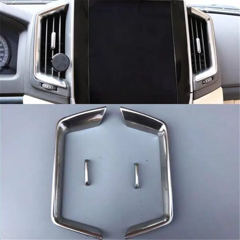 CAR ACCESSORIES CHROMIUN STYLING PARTS INTERIOR AIR CONDITIONAL COVER FIT FOR LAND CRUISER LC200 CAR 2008-2019
CAR ACCESSORIES CHROMIUN STYLING PARTS INTERIOR AIR CONDITIONAL COVER FIT FOR LAND CRUISER LC200 CAR 2008-2019