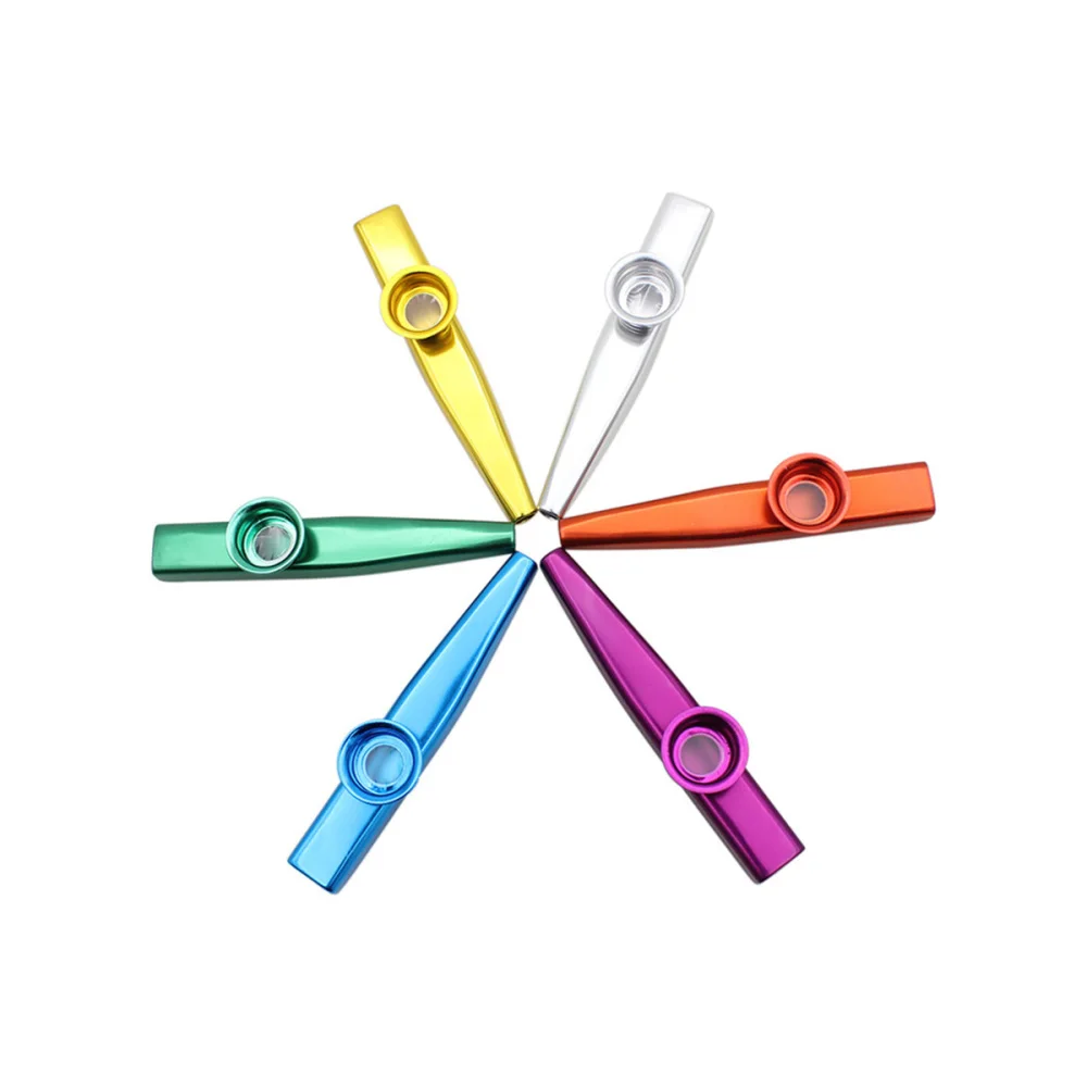Metal Kazoo Musical Instruments Preschool Educational Toys Flutes for Kids (Gold)
Metal Kazoo Musical Instruments Preschool Educational Toys Flutes for Kids (Gold)
