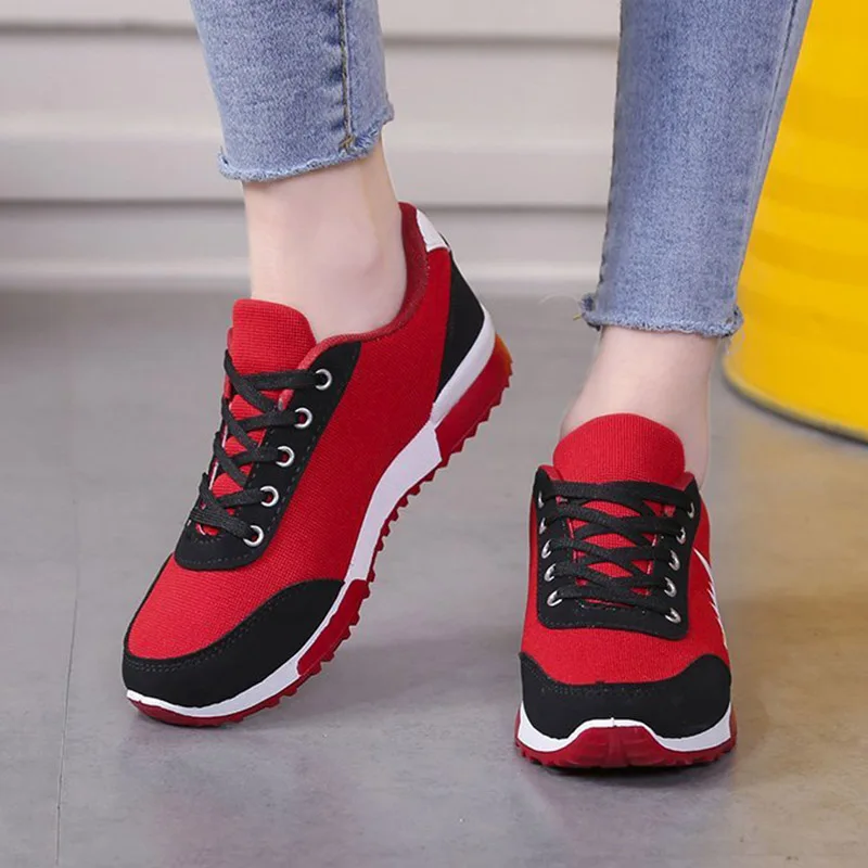 Plus Size Women Sneakers Lace Up Casual Shoes Woman Flats Cotton Sport Shoes Breathable Espadrilles Sneaker zapatos mujer 8087N
Plus Size Women Sneakers Lace Up Casual Shoes Woman Flats Cotton Sport Shoes Breathable Espadrilles Sneaker zapatos mujer 8087N