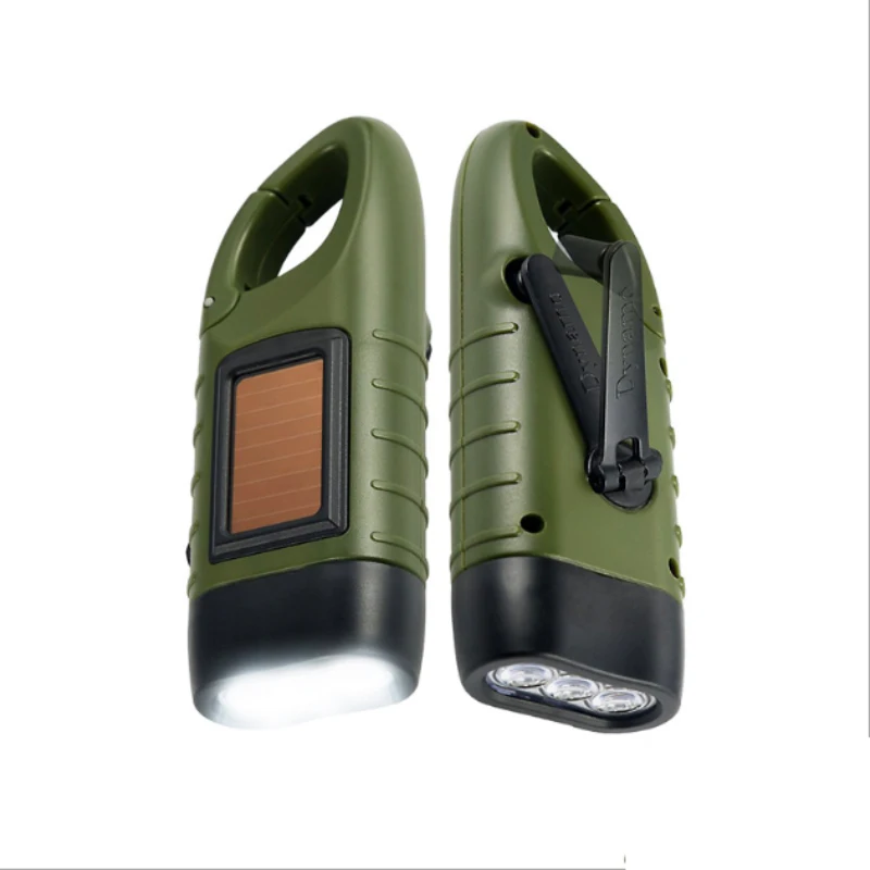 Solar Powered Flashlight Hand Crank Charging Portable Outdoors High Power Led Torch For Camping Bicycle Night Self Defense Hikin
Solar Powered Flashlight Hand Crank Charging Portable Outdoors High Power Led Torch For Camping Bicycle Night Self Defense Hikin