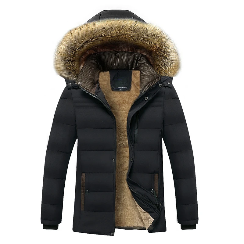 2022 New Warm Thick Fleece Parkas Men Waterproof Hooded Fur Collar Parka Jacket Coat Men Autumn Fashion Casual Parkas Men
2022 New Warm Thick Fleece Parkas Men Waterproof Hooded Fur Collar Parka Jacket Coat Men Autumn Fashion Casual Parkas Men