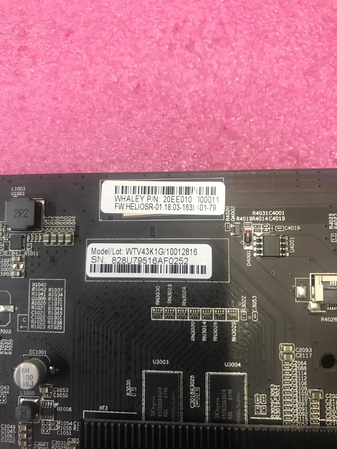 WTV43K1 Micro Whale motherboard W-TV55K1-MB-M0828-0208-V105 with TPT430U3-EGYSHM
WTV43K1 Micro Whale motherboard W-TV55K1-MB-M0828-0208-V105 with TPT430U3-EGYSHM