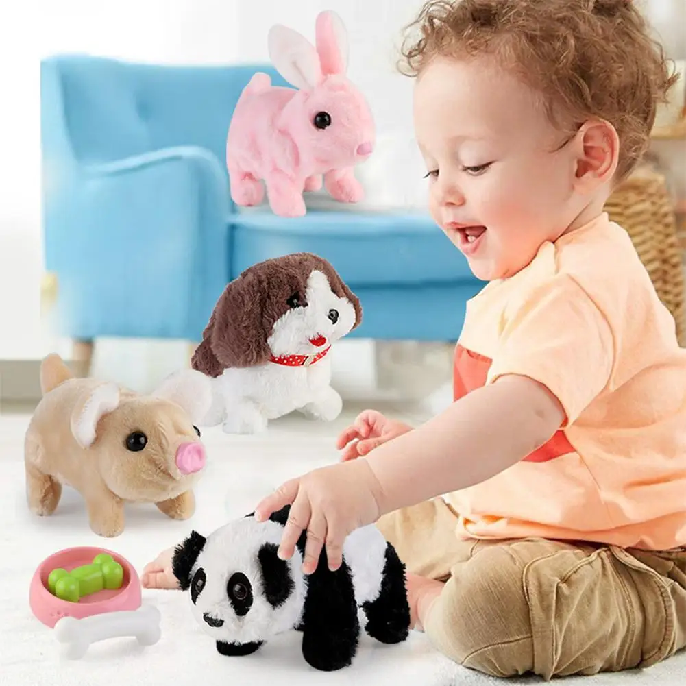 Kawaii Electric Plush Simulation Animal Toys Walk Sounds Plush Doll Stuffed Toys Toy For Children
Kawaii Electric Plush Simulation Animal Toys Walk Sounds Plush Doll Stuffed Toys Toy For Children