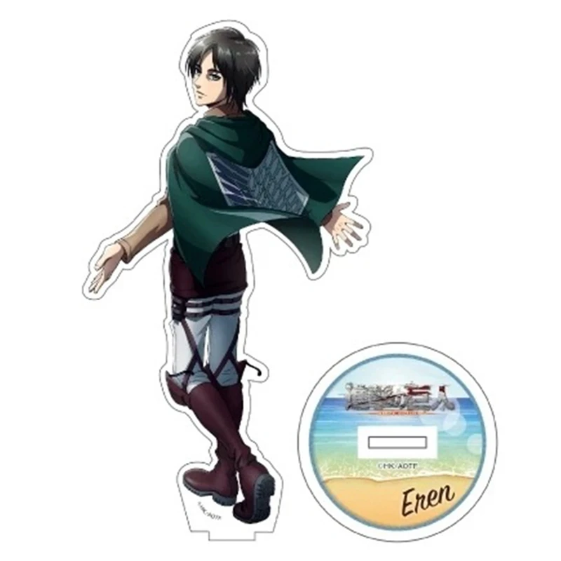 Anime Attack on Titan Eren Mikasa Levi Ackerman Acrylic Action Figure Model Double Sides Ornaments Fans Collections Toys Gifts
Anime Attack on Titan Eren Mikasa Levi Ackerman Acrylic Action Figure Model Double Sides Ornaments Fans Collections Toys Gifts