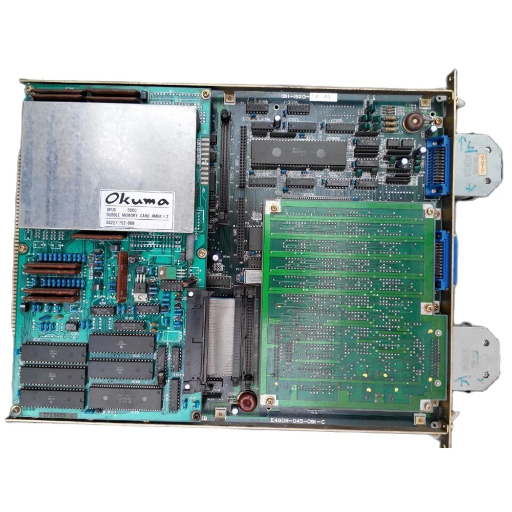

Oкума оригинальные OPUS 5000 II E4809-045-091-C основная карта II 1911-1520 ЧПУ блок программируемого контроллера PCB ПК используется в хорошем состоянии