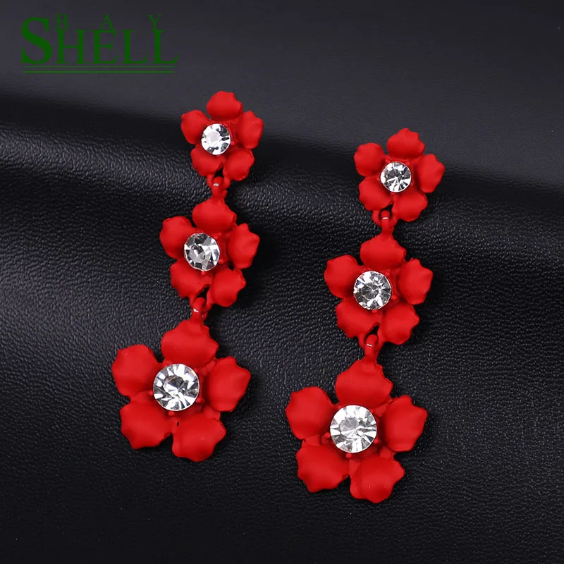 BOSI flower metal Drop Earrings For Women long Earring Bohemia Fashion Geometric stone red simple Earring gift wedding Jewelry
BOSI flower metal Drop Earrings For Women long Earring Bohemia Fashion Geometric stone red simple Earring gift wedding Jewelry