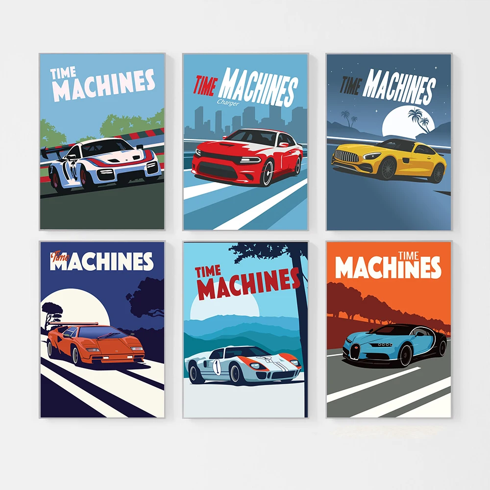 Nordic retro super sports car poster Japanese sports car GT RS classic car canvas painting retro wall painting living room home
Nordic retro super sports car poster Japanese sports car GT RS classic car canvas painting retro wall painting living room home