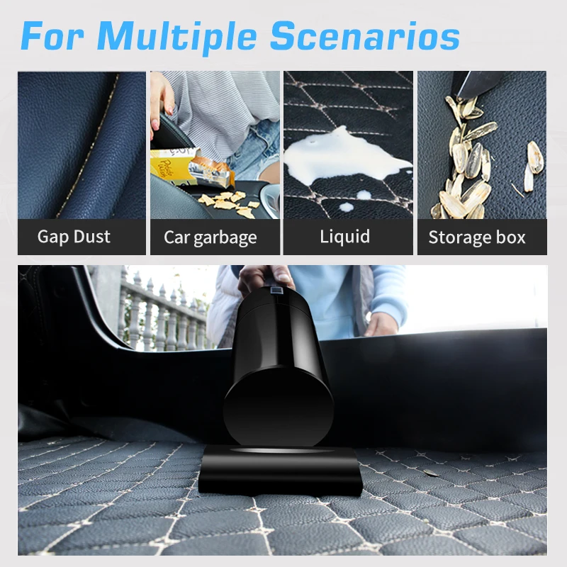 Portable Car Vacuum Cleaner Wireless Handheld 5000Pa Auto Vacuum Suction For Home Car Cleaning Mini Vacuum Cleaner Rechargeable
Portable Car Vacuum Cleaner Wireless Handheld 5000Pa Auto Vacuum Suction For Home Car Cleaning Mini Vacuum Cleaner Rechargeable
