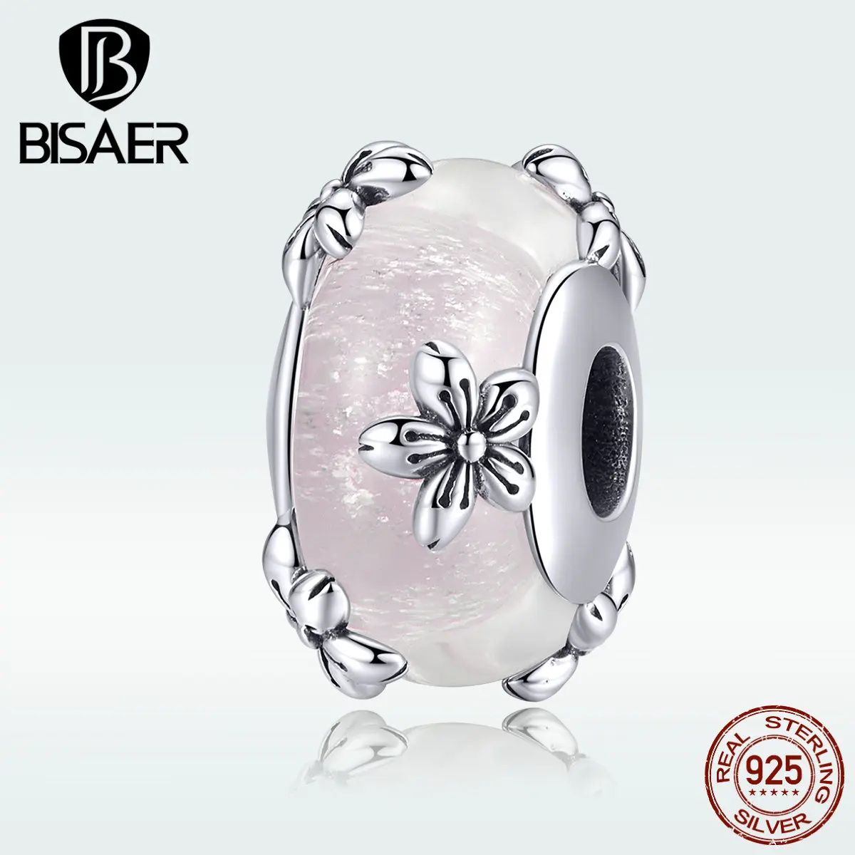 Glass Beads BISAER 925 Sterling Silver Daisy Flower European Glass Beads Charms fit Charm Bracelets Silver 925 Jewelry ECC1302
Glass Beads BISAER 925 Sterling Silver Daisy Flower European Glass Beads Charms fit Charm Bracelets Silver 925 Jewelry ECC1302