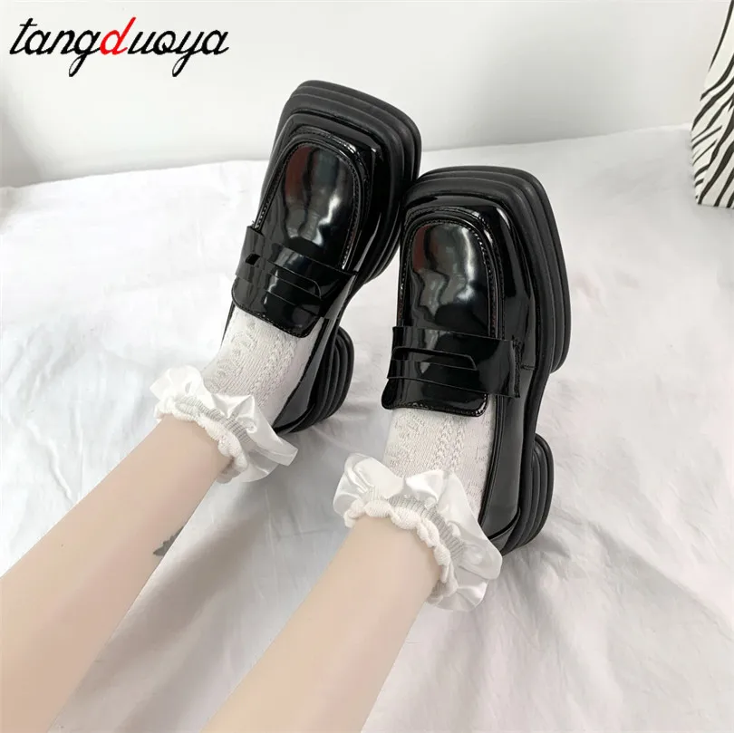 women shoes Cute Lolita Girl Women Maid Boot Shoes square Toe Leather Shoes Japanese JK High School Uniform Kawaii Anime Cosplay
women shoes Cute Lolita Girl Women Maid Boot Shoes square Toe Leather Shoes Japanese JK High School Uniform Kawaii Anime Cosplay