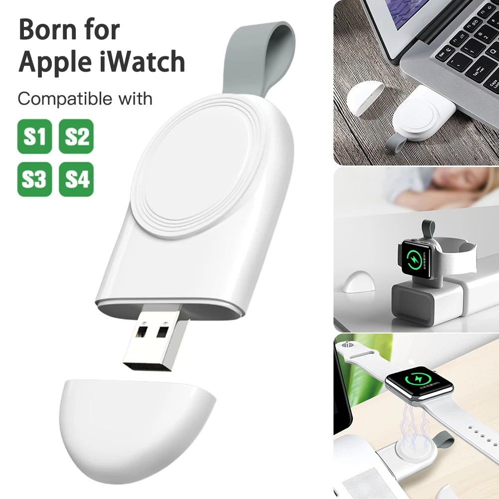 Portable Wireless Charger for IWatch 6 SE 5 4 Charging Dock Station USB Charger Cable for Apple Watch Series 5 4 3 2 1
Portable Wireless Charger for IWatch 6 SE 5 4 Charging Dock Station USB Charger Cable for Apple Watch Series 5 4 3 2 1
