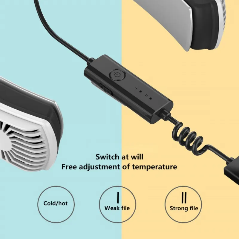 NEW Portable Neck Cooling And Heating Instrument Mini New Cooling And Cooling Heater Two Gears Adjustable Air Conditioner
NEW Portable Neck Cooling And Heating Instrument Mini New Cooling And Cooling Heater Two Gears Adjustable Air Conditioner