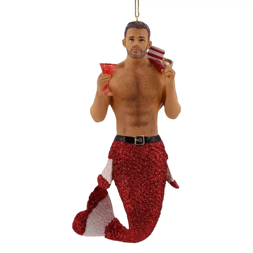 Merman Christmas Tree Ornament Acrylic Funny Christmas Tree Decoration Novel Merman Pendant For Home Christmas Tree Decor
Merman Christmas Tree Ornament Acrylic Funny Christmas Tree Decoration Novel Merman Pendant For Home Christmas Tree Decor