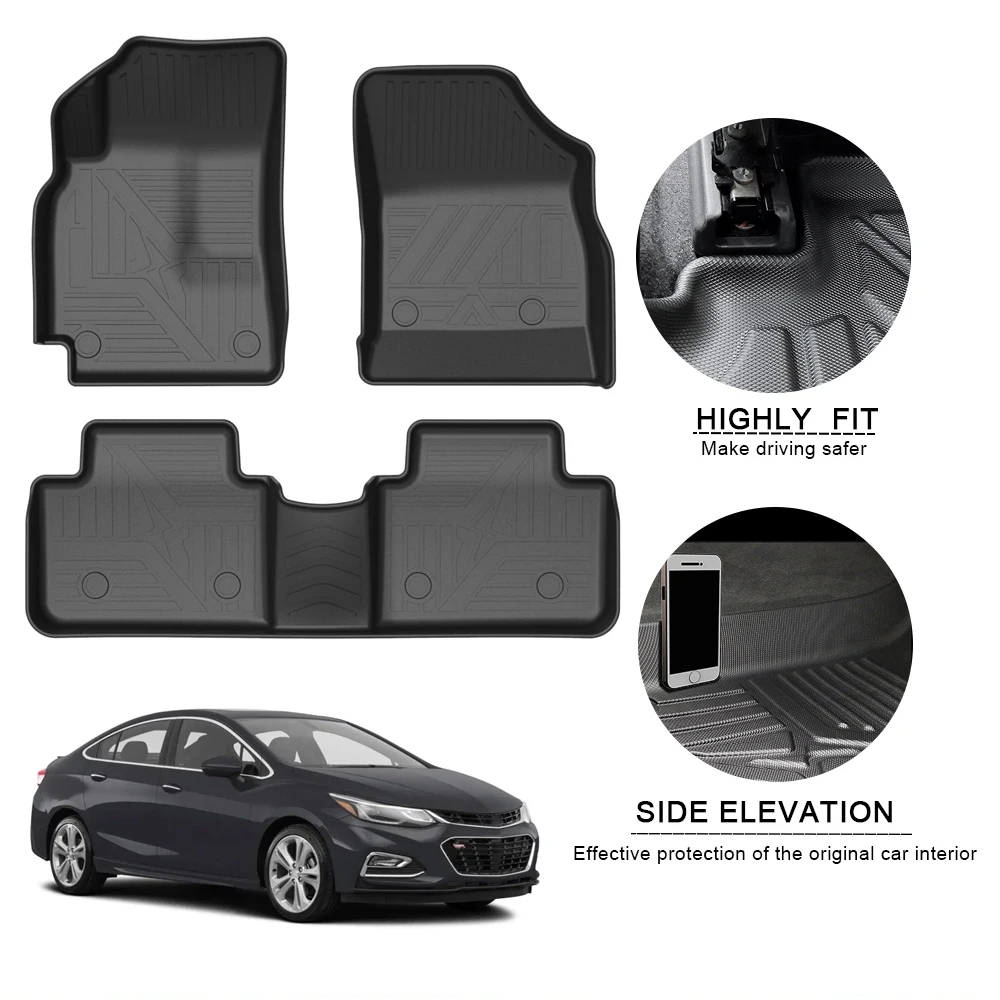 Waterproof Non-Slip Auto Floor Mats For Chevrolet Cruze 2017-2018 5Seat TPE Accessories Fully Surrounded Special Foot Pad
Waterproof Non-Slip Auto Floor Mats For Chevrolet Cruze 2017-2018 5Seat TPE Accessories Fully Surrounded Special Foot Pad