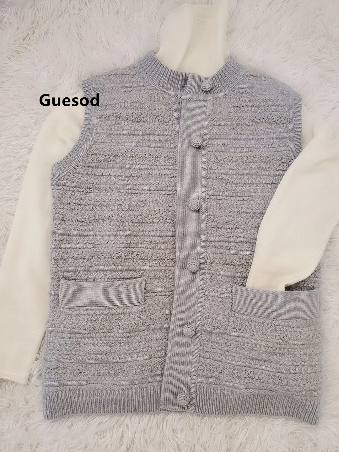 Women Ladies Mohair Cashmere Knitting Shirt Tank Sleeveless Sweater Wool 2021 Autumn New Guesod
Women Ladies Mohair Cashmere Knitting Shirt Tank Sleeveless Sweater Wool 2021 Autumn New Guesod