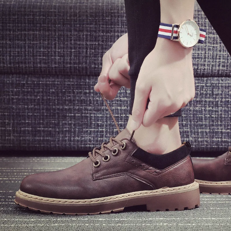 Chic Hot Spring And Autumn England Retro Vogue Casual Shoes Boots Man Shoes Men Dress Shoes Leather Mens Loafers Nice
Chic Hot Spring And Autumn England Retro Vogue Casual Shoes Boots Man Shoes Men Dress Shoes Leather Mens Loafers Nice