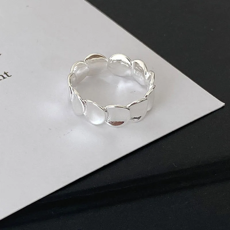 Trendy Real 925 Sterling Silver Fish Scale Shape Rings For Woman Gift Accessories,Adjustable Woman's Rings Finger Fine Jewelry
Trendy Real 925 Sterling Silver Fish Scale Shape Rings For Woman Gift Accessories,Adjustable Woman's Rings Finger Fine Jewelry