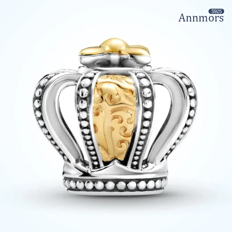 Golden Crown Pendant Fits Original Charms Fine Bracelet Jewelry Make Woman Silver Plating Charms Carving Pattern
Golden Crown Pendant Fits Original Charms Fine Bracelet Jewelry Make Woman Silver Plating Charms Carving Pattern